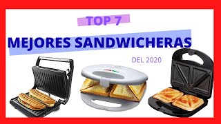 TOP 7 ➤ MEJORES SANDWICHERAS del 2021  calidadprecio [upl. by Pain]