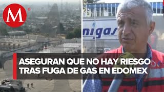 Reportan una fuga en gasera de Tlalnepantla ya se controló la emergencia [upl. by Aloap]