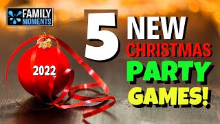 5 BRAND NEW CHRISTMAS PARTY GAMES for 2022 [upl. by Atnuahs]