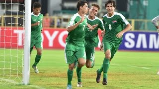 Uzbekistan vs Iraq AFC U16 Championship 2016 Quarterfinal [upl. by Ahsiuqel]