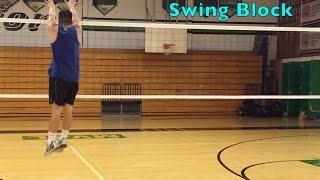 Middle Blocker Footwork  How to BLOCK a Volleyball Tutorial part 12 [upl. by Erskine]