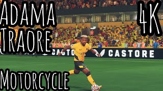 FIFA 22 Adama Traore “Motorcycle” Crazy Speed 20212022 4K Xbox Series X [upl. by Skier]