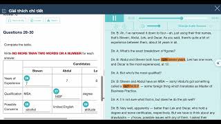 IELTS Listening Test  Part 3  Dec 2024 [upl. by Ishmael629]