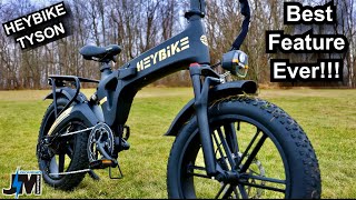 I love this feature  HEYBIKE TYSON Electric Bike Review [upl. by Bernadette]