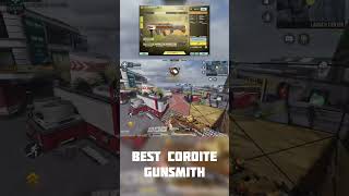 Best Cordite Gunsmith 🤫  MP RANK  CODM shorts [upl. by Mathew337]