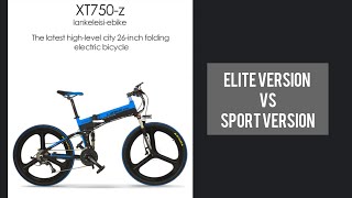 Sepeda Listrik Lankeleisi XT750 elite vs sport version  Apa sih beda nya [upl. by Anaek803]