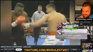 WARDĘGA OGLĄDA  ANDRZEJ GOŁOTA vs MIKE TYSON  ANDRZEJ GOŁOTA vs RIDDICK BOWE [upl. by Neelyad816]