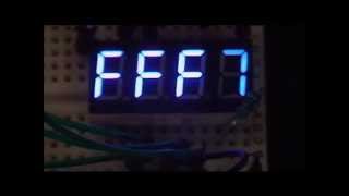 Binary Counter using Discrete Transistors for 7 Segment Decoding [upl. by Pentha424]