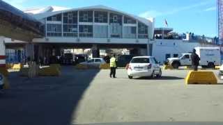 Tangier Morocco border from Tafifa Spain by Ferry  20140124 [upl. by Marjie]