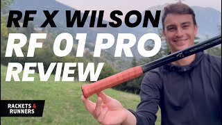 Is the RF 01 Pro already the racket of the year RF by Wilson RF 01 Pro Review  Rackets amp Runners [upl. by Aicena]