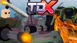 Destroying Eradicator MK II Roblox TDX Expert mode [upl. by Neu]