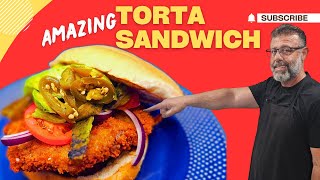 AMAZING MEXICAN TORTA SANDWICH  THE GARLIC amp BUTTER GUY [upl. by Collayer]