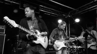 Little Wing  Eric Gales Matt Schofield and Tomo Fujita at Slidebar [upl. by Tjon]