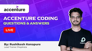 Accenture Coding Assessment Questions and Answers 2024 [upl. by Gintz]