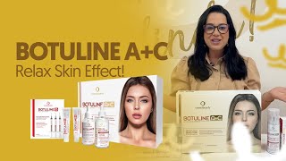 BOTULINE AC Relax Skin Effect  Cosmobeauty [upl. by Eitak747]