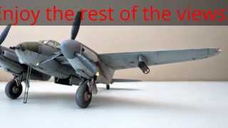 Tamiya 148 De Havilland Mosquito Final Reveal  Build  7 42714 [upl. by Lombard440]