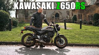 Kawasaki Z650RS Review  A Fast Middleweight Modern Retro Motorcycle [upl. by Eleumas]