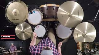 Awake My Soul  Hillsong Worship  Drum Tutorial [upl. by Enirak]