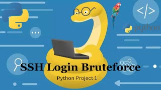 Python SSH Login Brute Force  Ethical Hacking and Network Security [upl. by Nedia]