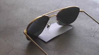 American Optical Original Pilot Sunglasses [upl. by Gnourt538]