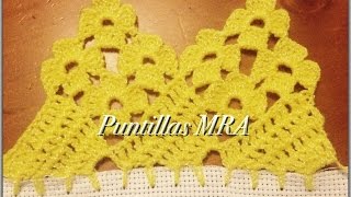 Puntilla para servilleta MRA 6 [upl. by Ilil]