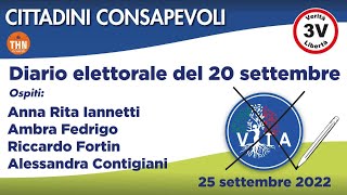 Diario Elettorale del 20 settembre Cittadini Consapevoli [upl. by Norit]