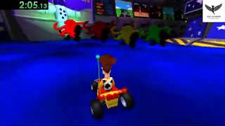 Speedrun 100 Toy Story Racer  82616 [upl. by Eivod766]