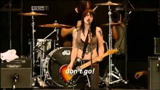 The Distillers  THE HUNGER with lyrics [upl. by Aitram]