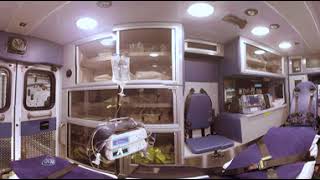 360° Tour of an Ambulance [upl. by Ahsiekal]