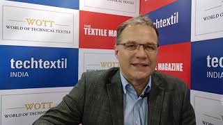 Horst ROS Managing Director Zimmer Austria interview at Techtextil India 2021 [upl. by Orose576]