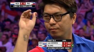 Netherlands v Philippines ᴴᴰ 2016 World Cup of Darts  Round 2 [upl. by Nnaihs633]