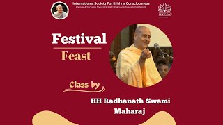 18082024 Sunday Feast Class By HH Radhanath Swami Maharaj [upl. by Gwenore927]