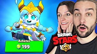 ON CRAQUE POUR LE SKIN JESSIE SKADIE SUR BRAWL STARS [upl. by Silverman126]