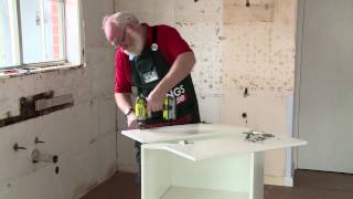 How to Install Cabinet Hinges  DIY At Bunnings [upl. by Naitsirc960]