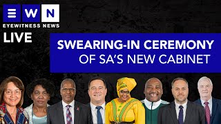 PART 1 The swearingin ceremony of SAs new cabinet [upl. by Amahcen]