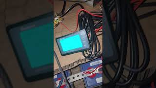 Testing 1000ah battery bank with A Renogy Shunt 500a kit batteryanalyzer batterybank deepcycle [upl. by Attelahs]