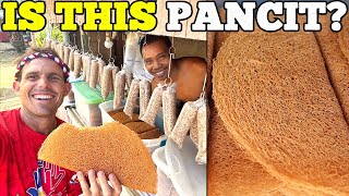 GIANT PANCIT TACO Eating Unique Filipino Snacks In Mindanao Maranao Muslim [upl. by Aiekal]