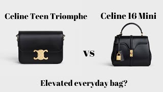 VCR Celine Teen Triomphe vs Celine 16 mini  Anesu Sagonda [upl. by Willet]