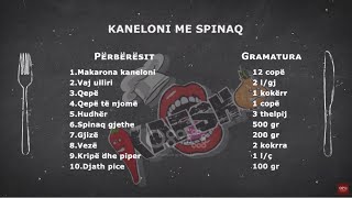 Kaneloni me spinaq  Kafsho [upl. by Nawj891]