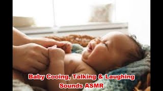 Relaxing ASMR Baby Cooing Talking Sounds Noises  Film amp Sound Effects No Copyright [upl. by Llertram]