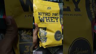 Anabolic reasearch nitro pro whey 1 kg whey wheyprotein anabolic [upl. by Crin844]