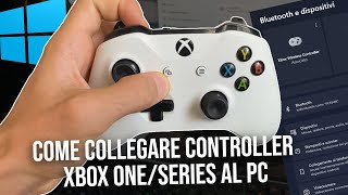 Come collegare controller Xbox al PC  Come collegare il controller Xbox Series S al PC [upl. by Alatea522]