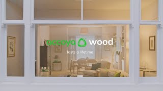 Accoya wood  Lasts a Lifetime  Wooden windows for your family home 30 second version [upl. by Duer]