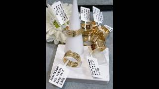 Made in Japan Gold rings jewelry jewelry jewellery gold authentic trending solidgold [upl. by Ybanrab]