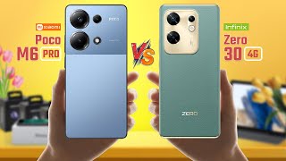 Poco M6 Pro 4G Vs Infinix Zero 30 4G [upl. by Daj]