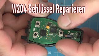 W204 C Klasse Schlüssel reparieren und 170€ Sparen [upl. by Zoellick]