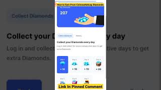 How to Earn From Coinmarketcap Diamonds btc freecrypto coinmarketcap shorts nft [upl. by Batha]