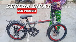 Rekomendasi Sepeda Lipat murah new phoenix [upl. by Nylavad229]