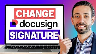 How To Change or Fix Signature In Docusign Only Video You Need [upl. by Jethro]