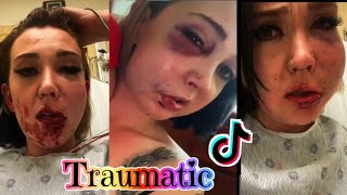 hey yo something traumatic happened that changed my life check  Tiktok compilation 9 [upl. by Gunar]